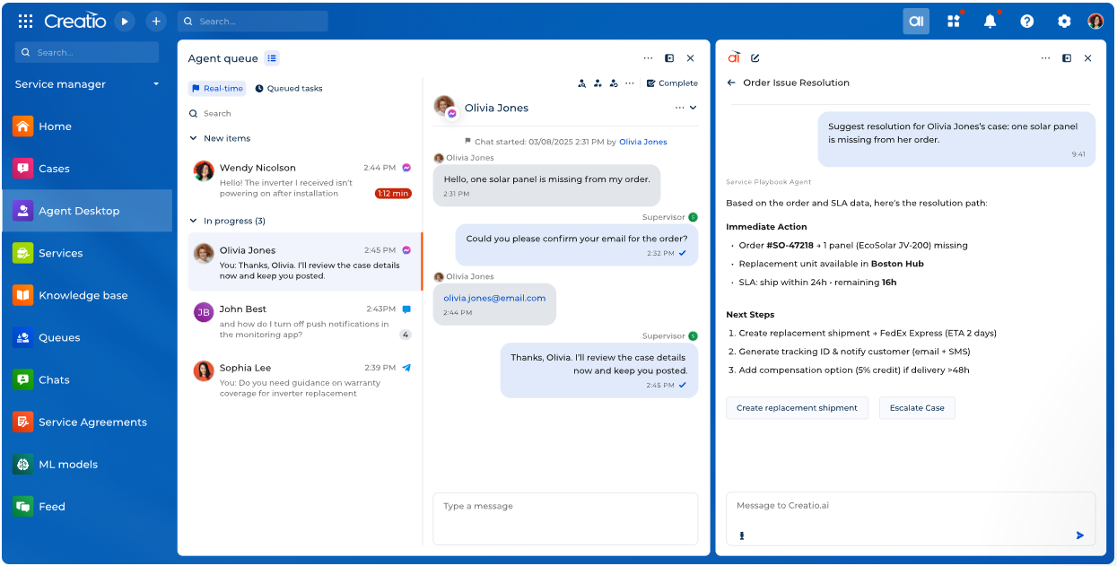 Services Agentic-CRM-Workflow-Platform-with-No-Code-and-AI-at-Its-Core-Creatio